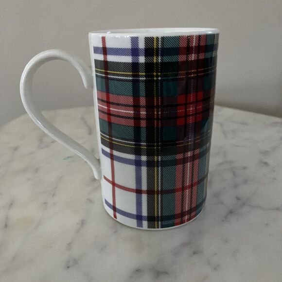 Dunoon Royal Stewart Tartan Stoneware Tea Mugs Made in Scotland Set Of 3 - Picture 8 of 11